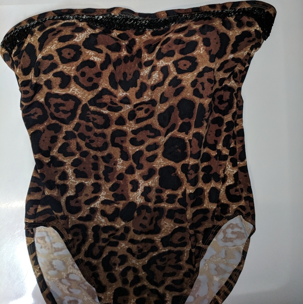Cheetah Print One Piece